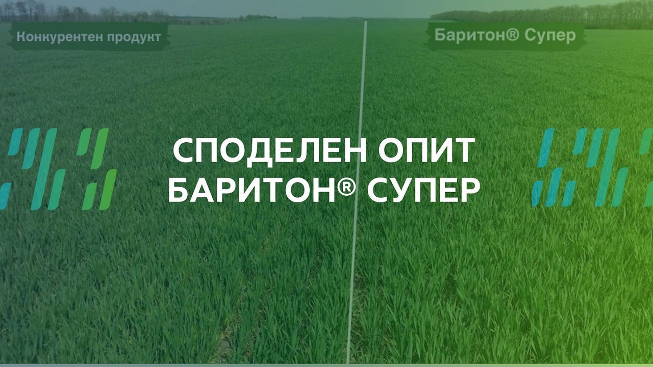 Какво казват фермерите в България за Баритон® Супер